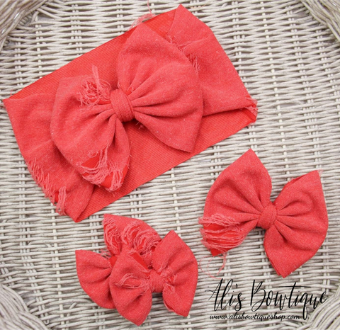 Red Distressed