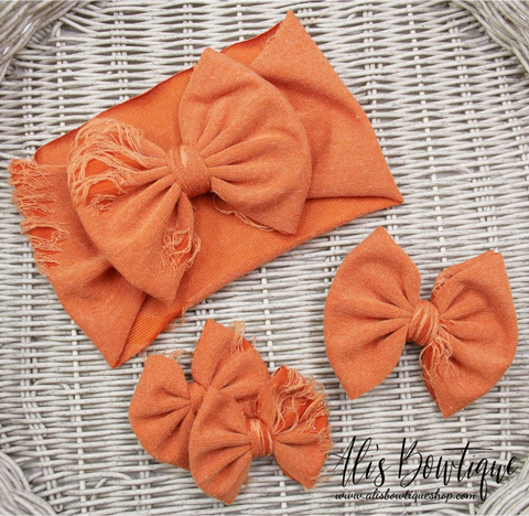 Orange Distressed