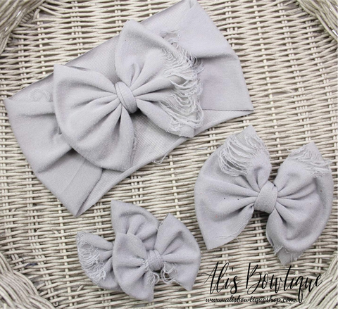 Light Grey Distressed