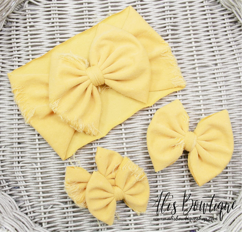 Yellow Distressed